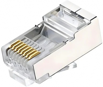 Mufa UTP ecranata RJ45 8c8p 1 bucata - Alb 