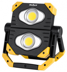Reflector Led 2x 9.5w Cob Acu 3.7v 5ah Rebel 