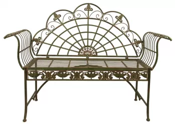 Banca fier verde 145x45x100 cm 
