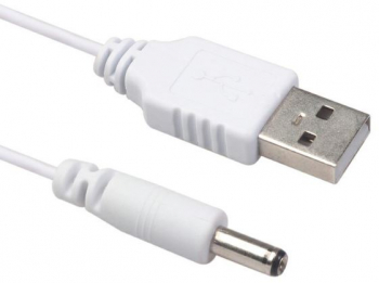 Cablu de alimentare 1m conector USB 2.0 la conector DC 3.5mm pentru MP4 MP3 router 