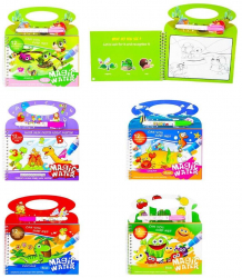 Carte de colorat Picteaza cu apa 