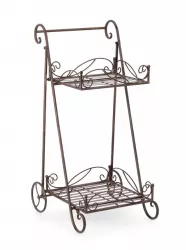 Raft 2 polite otel maro Melanie 41x34x78 cm 