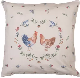 Set 2 fete perna bumbac Chicken 40x40 cm 