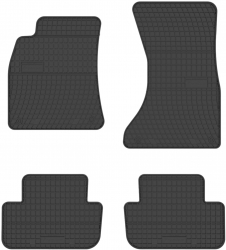 Set 4 Covorase cauciuc Autohelix MSA R compatibile cu Audi A4 B8 2007-2015 