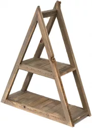 Set 4 rafturi perete lemn 31x11x36 cm 