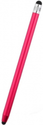 Stylus Pen universal cu doua capete de utilizare rosu 