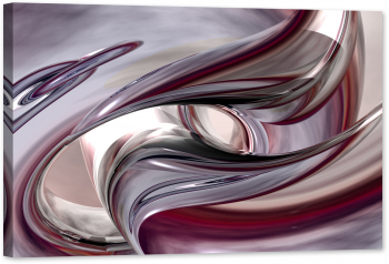 Tablou luminos in intuneric GlowforHome Arta abstracta rosu violet 120 cm x 80 cm 