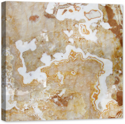 Tablou luminos in intuneric GlowforHome marmura de onix 80 cm x 80 cm 