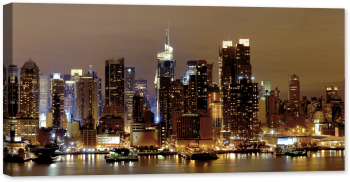 Tablou luminos in intuneric GlowforHome Noapte stralucitoare 120 cm x 60 cm 