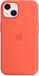 Husa de protectie Apple Silicone Case with MagSafe pentru iPhone 13 Nectarine 