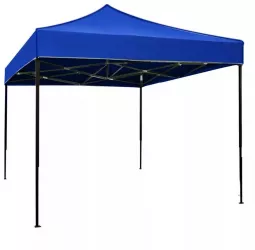 Cort pliabil pentru Evenimente cadru metalic pentru curte si gradina 2x2 m Albastru Flippy 