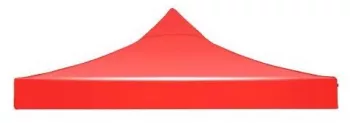 Prelata copertina pentru acoperis cort tip pavilion Flippy 2 x 3 m impermeabila invelis din material textil oxfort 700D cauciucat Rosu 