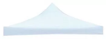 Prelata copertina pentru acoperis cort tip pavilion Flippy 2 x 3 m impermeabila invelis din material textil oxfort 700D cauciucat Alb 