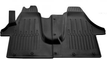 Set covorase auto din cauciuc tip tavita Volkswagen T6 2015-2021 1+2 