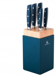 Set cutite Carl Schmidt Sohn-Kamen otel inoxidabil/lemn argintiu/albastru 
