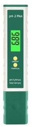 Tester PH digital PLUS pentru masurarea calitatii apei cu afisaj LCD multicolor 