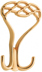 Agatatoare cuier mare Luxe finisaj aur lacuit CB 140x88x48 mm 
