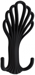 Agatatoare cuier mare Zola finisaj negru mat CB 132x62x45 mm 