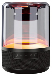 Boxa Portabila TWS Kakusiga KSC-608 Colorful Light Bluetooth 5.0 Negru 