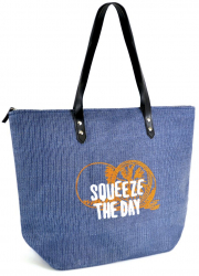 Geanta pentru plaja albastru 48 x 37 cm Squeeze The Day BB1019 Vivo 