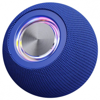 Mini Boxa Portabila TWS Kakusiga KSC-610 Colorful Light Bluetooth 5.0 Albastru
