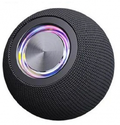 Mini Boxa Portabila TWS Kakusiga KSC-610 Colorful Light Bluetooth 5.0 Negru 