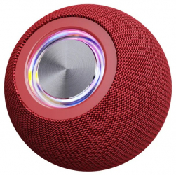 Mini Boxa Portabila TWS Kakusiga KSC-610 Colorful Light Bluetooth 5.0 Rosu 