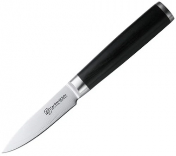 Cutit pentru legume Carl Schmidt Sohn-Konstanz otel VG 10 9 cm negru/argintiu 