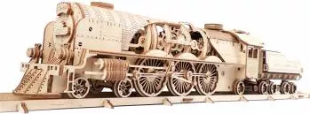 Express cu aburi Puzzle Mecanic 3D Ugears 