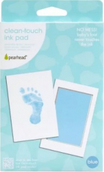 Pearhead - Kit amprenta cu cerneala pentru piciorus - bleu 