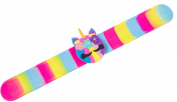 Bratara Felmans magica pentru copii cu unicorn in nuante multicolore 