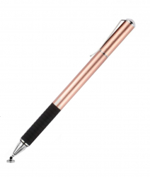 Creion Stylus Pen Roz cu 2 capete de utilizare pentru dispozitivele cu touch screen tablete telefoane laptopuri