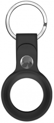 Husa breloc Felmans silicon pentru Apple AirTag culoare neagra