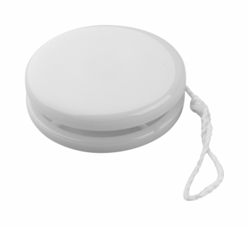 Jucarie educationala alba pentru copii - Yo-Yo din plastic 