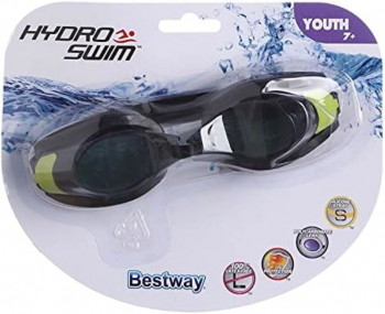 Ochelari de inot Evolium pentru varsta 7+ ani Negru-verde