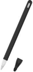 Protectie de Silicon pentru Apple Pencil 2 de culoare Negru 
