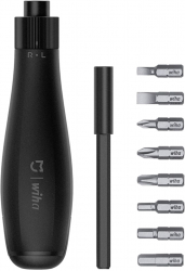 Set de surubelnite Xiaomi Mi x Wiha 8 in 1 pentru reparatii precise - Negru 