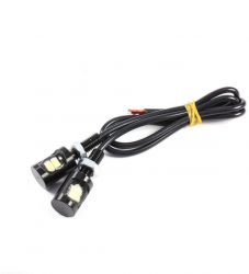 Setul de 2 LED-uri auto 12V 12mm mov - imbunatateste aspectul masinii tale