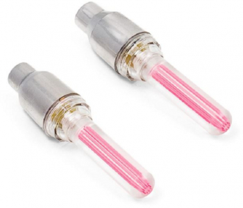 Setul de lumini Evia led rosii pentru roata biciclete 65x17 mm 