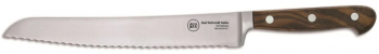 Cutit pentru paine 23 cm inox HRC 58 maner lemn nuc Tessin Carl Schmidt Sohn 036751 