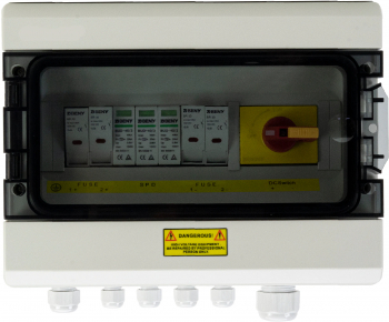Tablou PNI CBM-2 de protectie si intrerupere sistem solar monofazic 
