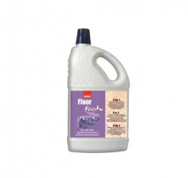 Detergent Lichid Pardoseli Sano Floor Fresh 1 L Parfum Lavanda si Liliac Concentrat pentru Toate Tipurile de Pardoseli 