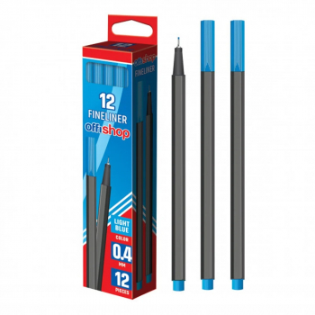 Fineliner albastru deschis 0.4mm - OFFISHOP 