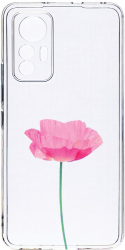 Husa Bestcase comp cu Xiaomi 12 Lite Rose - Pastel Pink 2MM Soft Silicon prot cam T 693 
