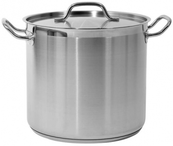 Oala cu capac uz profesional Yato Gastro capacitate 15.4 l 28x25 cm Inox alimentar 