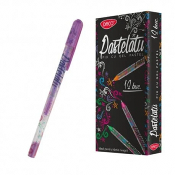 Pix Daco cu gel PASTELATU Mov 