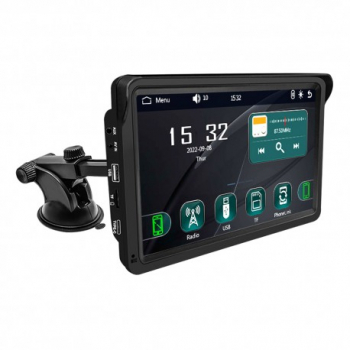 Sistem Multimedia Techstar® Apple Carplay/Android 7090P Ecran Tactil 7 Inch 1080P Full HD Bluetooth Mirro 
