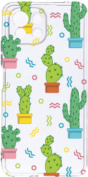 Husa Bestcase comp cu Xiaomi Mi 11 Lite Cactus 2MM Soft Silicon prot cam T 770 
