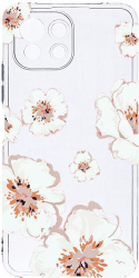 Husa Bestcase comp cu Xiaomi Mi 11 Lite Pastel Colors - Flowers 2MM Soft Silicon prot cam T 499 
