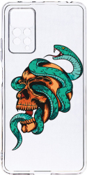 Husa Bestcase comp cu Xiaomi Redmi Note 11 Pro Skull 2MM Soft Silicon prot cam T 831 